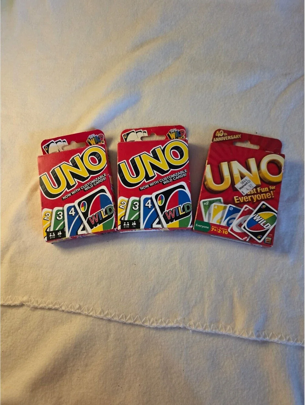 3 Incomplete UNO Card Decks Mixed Cards Craft Supply Junk Journal Collage Lot